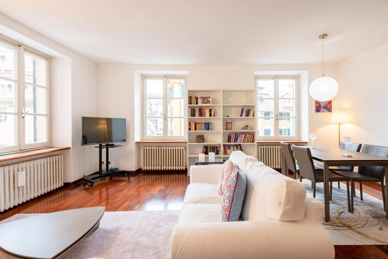 Cavour 9 Apartment 2B 2B 100Mq With Private Garage, In Center Of Rapallo, Wifi, Air Conditioned Extérieur photo
